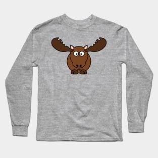 Funny deer Long Sleeve T-Shirt